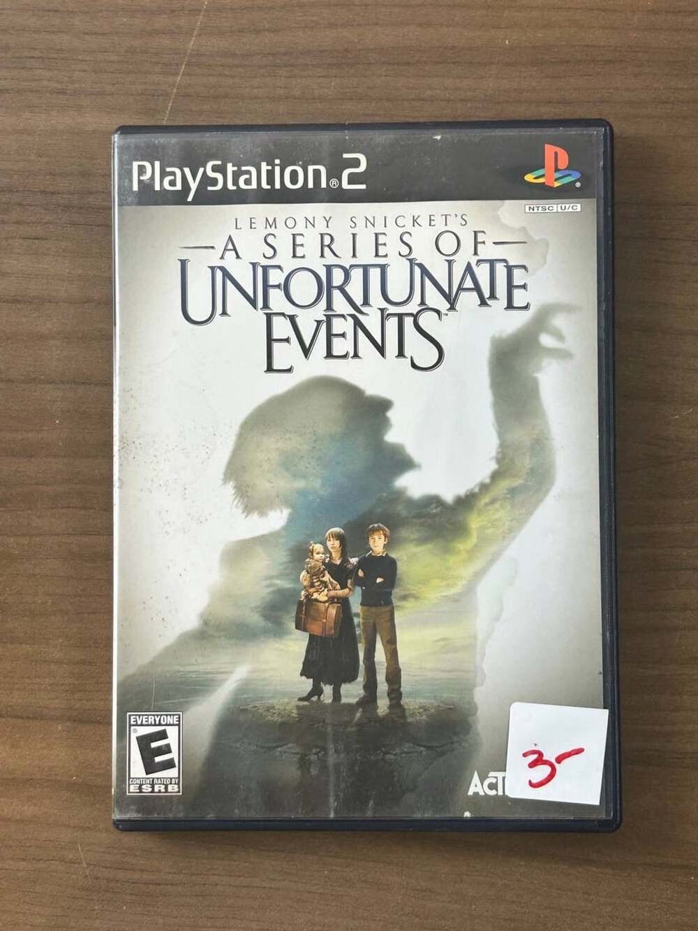 Lemony Snicket’s A Series of Unfortunate Events PS2 PlayStation 2 With Manual